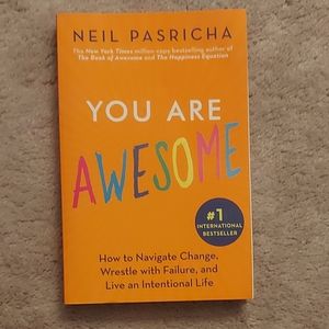 🦋 3/$30 Neil Pasricha book 'You are awesome'